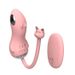 Masturbatore femminile con telecomando e massaggiatore wireless a scossa elettrica in silicone a bassa frequenza_voghion.com