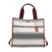 Beibei Shangpin 2024 New Fashion Contrast Stripe Tote Large and Small Handheld One Shoulder Diagonal Cross Trendy_voghion.com