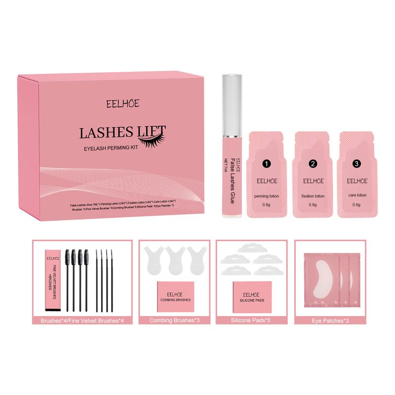 Set de gene EELHOE Curl, rimel cu bucle delicate, pentru alungire naturală și volumizare_voghion.com