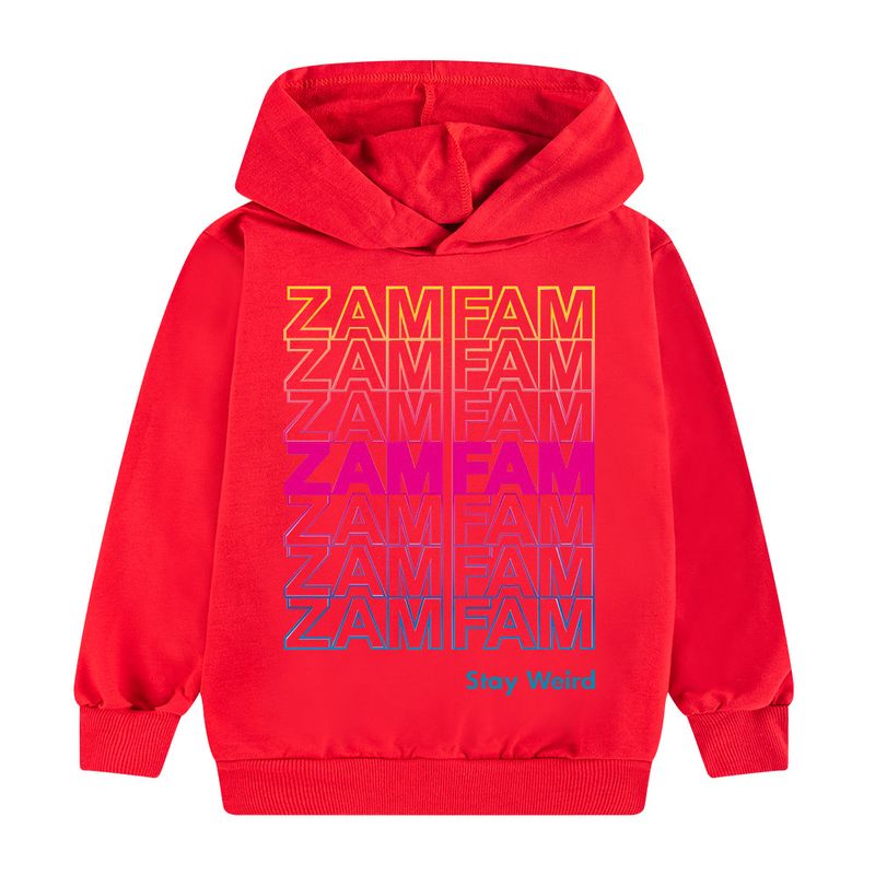 Hot selling cartoon pattern for ZAMFAM, middle-aged young children's clothing, boys' hoodies, and hoodies B161_voghion.com