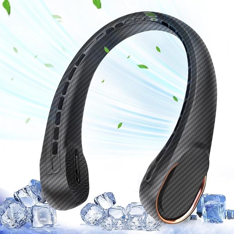 Ventilator de gât, ventilator personal reîncărcabil USB_voghion.com