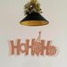 Metal Wall Decoration, Wall Hanging With Christmas Theme "HO HO HO" Retro Wall Hanging, Courtyard And Farmhouse Wall Decoration For Holidays_voghion.com