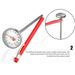 Küchenthermometer in Handelsqualität mit sofortiger Anzeige, -10 °C bis 110 °C, spülmaschinenfest, bruchsichere Linse, keine Batterien_voghion.com