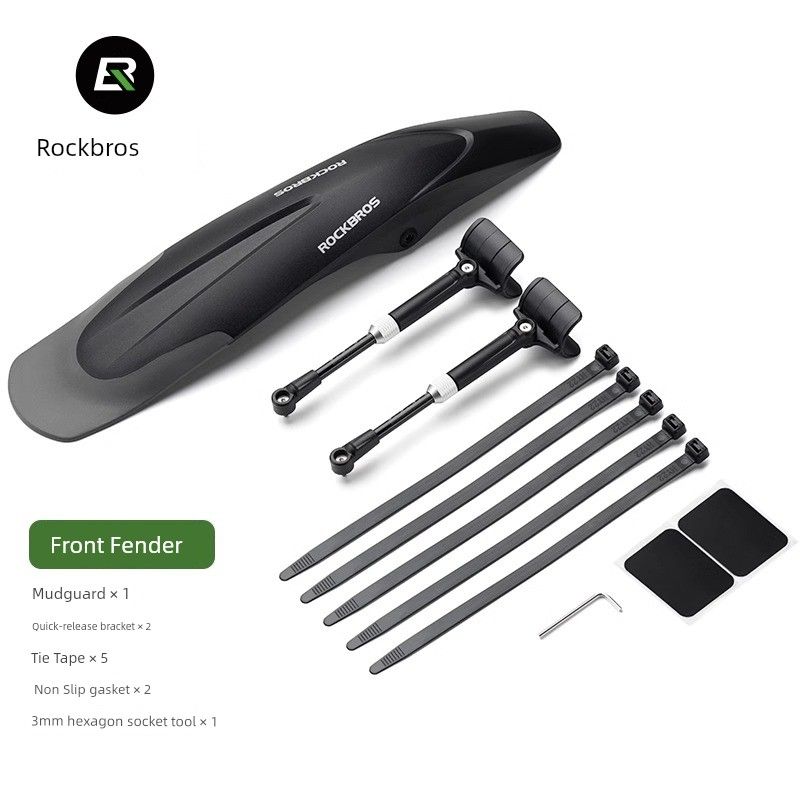 Rockbros Mountain Bike Quick Release 26-Inch 27.5-Inch 29-Inch Neutral Fender Cement Tile Rain-Proof Board_voghion.com
