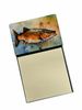 NEW Brown Trout Sticky Note Holder Refillable Dispenser Self-Sticky Note Pads, Memo Pads Blank Desk Accessories_voghion.com