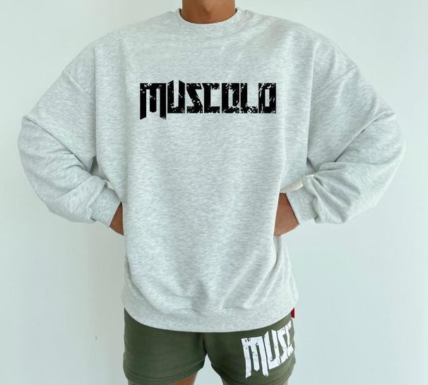 Autunno e inverno girocollo fitness corsa allenamento, maglia di base a maniche lunghe, felpa sportiva in cotone Brother, uomo_voghion.com