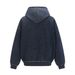 Trendy Punk Vintage Washed Hoodie For Men Spring And Autumn Stitched Frayed Edge Design Loose Fit Sports Jacket_voghion.com