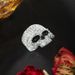 Unique Dark Gothic Style Creative Skull For Men Punk Hip Hop Full Diamond Ring_voghion.com