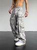 Herrenbekleidung High Street Hip Hop Loose Wide Leg Camouflage Casual Pants Herren Gerade Multi Pocket Overalls Ins Trend_voghion.com