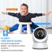 Smart WiFi Security Camera - Indoor 360° Pan/Tilt With HD Night Vision & Motion Tracking (2-Way Audio Phone Remote Control Cloud Storage)_voghion.com