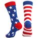 Hot hot American flag socks striped cotton socks mid-tube socks_voghion.com
