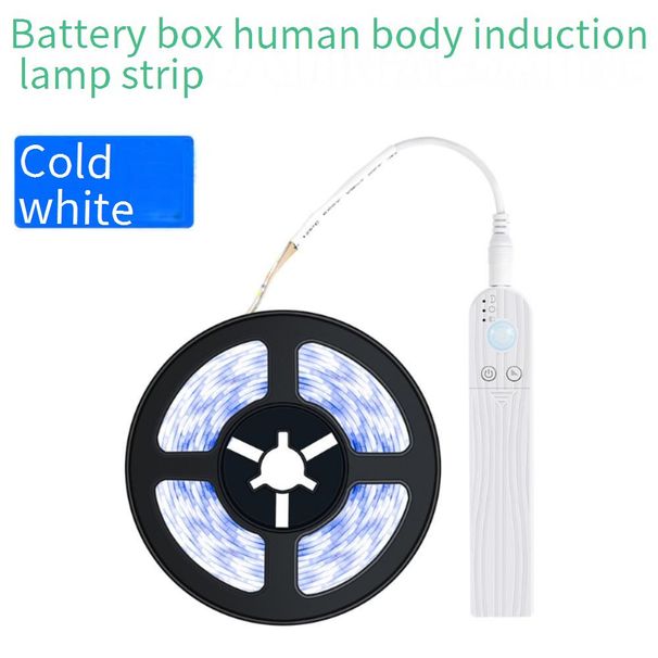 2835 LED-stripverlichting met bewegingssensor, 5V USB/batterijgevoed, waterdichte flexibele lichtbalk voor tv-achtergrondverlichting, kast, kledingkast_voghion.com
