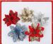 Décorations de Noël à paillettes en forme de fleur 3D ajourée de 15 cm, à saupoudrer soi-même, pour couronnes de sapin_voghion.com