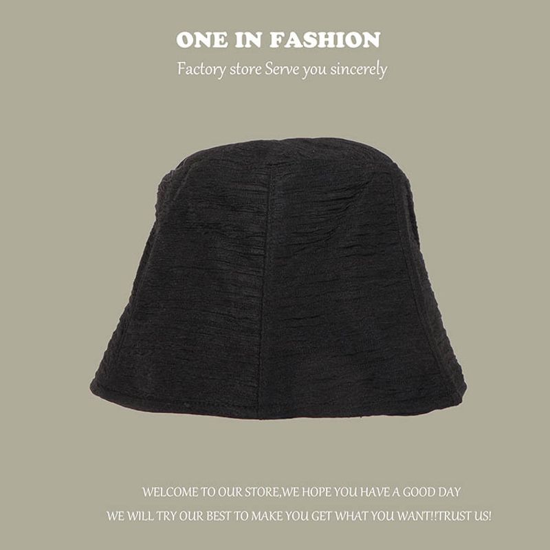 Cappello da pescatore plissettato Niche Wind Donna Uomo Viso sottile Piccolo viso Copertura protezione solare Cappello da pescatore Cappello da sole_voghion.com