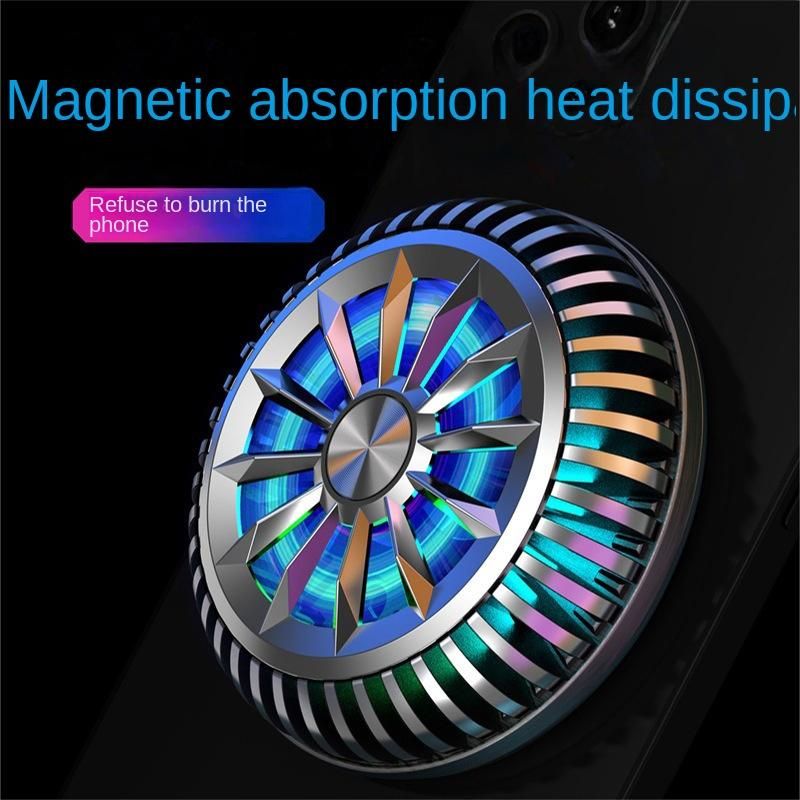 Mobile Phone Heat Sink, Flat Magnetic Suction X100 High-power Three Stage Semiconductor Icing Silent Cooling Device_voghion.com