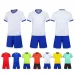 No Pattern Short Sleeve Uniform Football Training Clothing Summer Sportswear Kid Soccer Clothes Sets Z250211_voghion.com