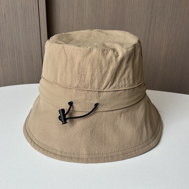 Vodotěsný klobouk Bucket Skládací dámský umyvadlový klobouk Letní tenký rychleschnoucí outdoorový klobouk pro horolezectví Pánský klobouk proti slunci_voghion.com