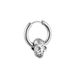 2pcs 316L Stainless Steel Trendy Vintage Skull Earrings For Men, Punk Gothic Hoop Earrings Hyposensitization Piercing jewelry_voghion.com