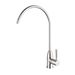 304 Stainless Steel Single-Handle Cold Water Faucet Home Kitchen Sink Basin Surface-Mounted Brushed Finish Vertical Swivel Faucet_voghion.com