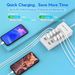 50W 2.4A/1A 10-Port USB Charging Station With Intelligent Short Circuit Protection & Intelligent Current Distribution - Desktop USB Charger Hub_voghion.com