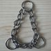 Three-Ring Half P Accessories Three-Round Iron Pet Neck Collar Dog Chain_voghion.com