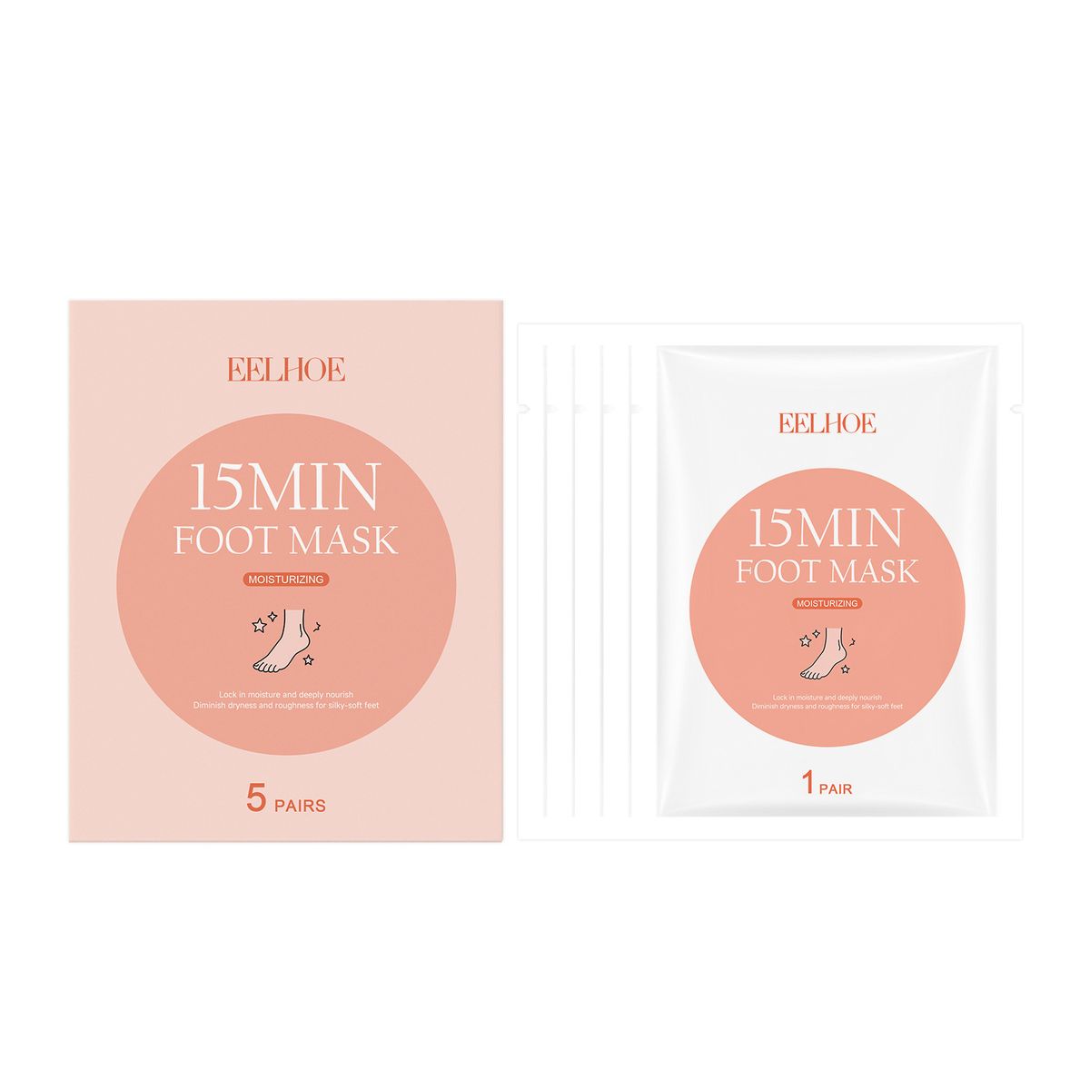 Maschera per piedi idratante nutriente e nutriente per cuticole EELHOE_voghion.com