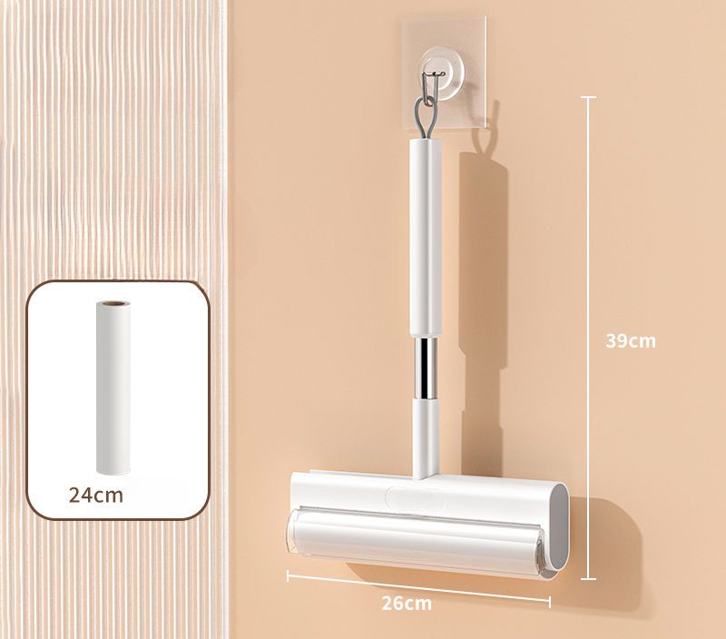 Lint Große Zerreißbare Rolle Papier Kleidung Entfernung Filz Staub Roller Pinsel Klebrige Haar Entferner Werkzeug_voghion.com
