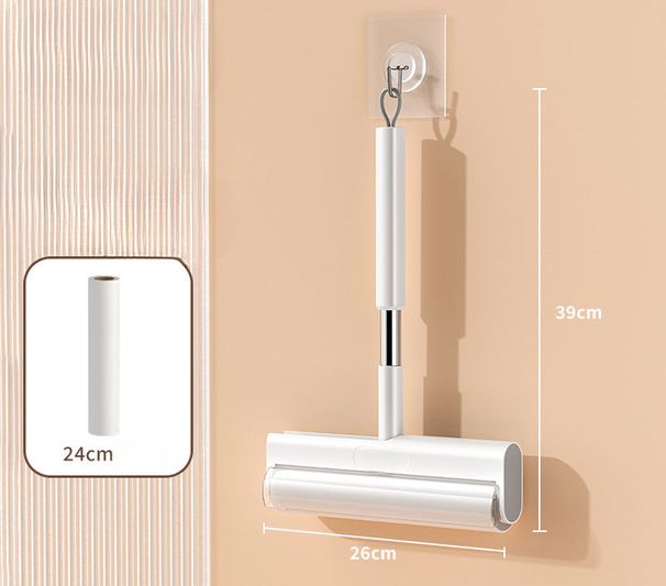 Lint Große Zerreißbare Rolle Papier Kleidung Entfernung Filz Staub Roller Pinsel Klebrige Haar Entferner Werkzeug_voghion.com