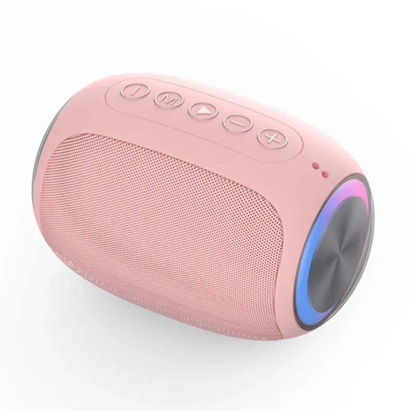 2024 Wireless BT Compatible Portable Speaker Subwoofer Outdoor Call Music Loudspeaker Stereo Double Speaker Surround_voghion.com