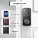 Biometric Fingerprint Smart Door Lock For Hotels With Key Card Tenon K7_voghion.com
