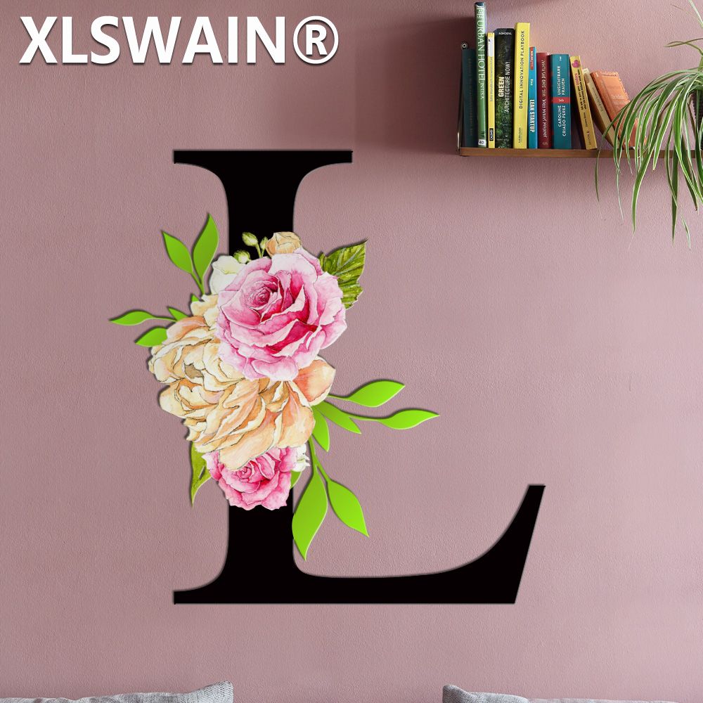 Personalized Metal Letter Logo, Surname Logo Welcome Logo Wall Art, Split Letter Welcome Logo Wall Art, Door Welcome Plaque, Garden Decoration_voghion.com