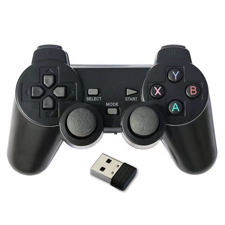2.4GHz Wireless Gamepad Joystick Joypad Game Controller for PC (doesn't Support Win10)_voghion.com