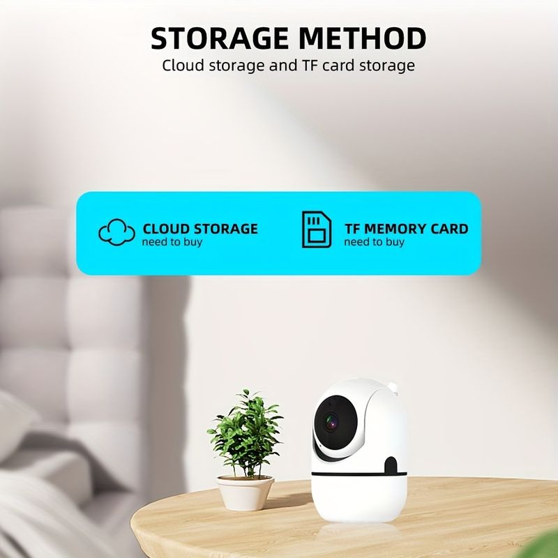 High Definition 1080P Wireless Security Camera, With AI Intelligent Humanoid Tracking And Motion Detection Functions, Support 2.4G Alarm Push,_voghion.com