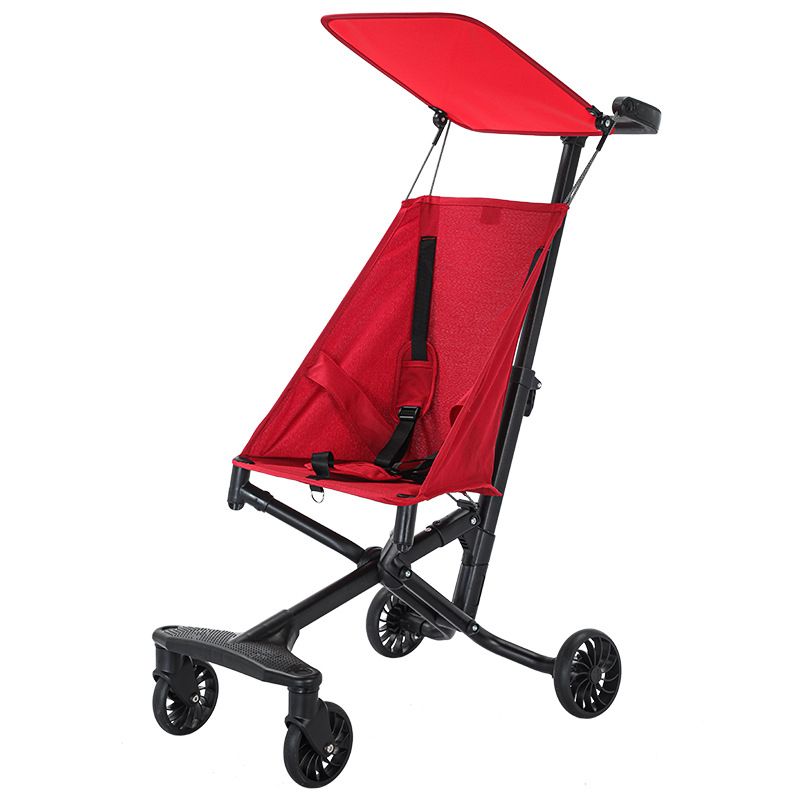 Carrinho de bebê leve para crianças da Mother & Kids, dobrável, fácil de sair e embarcar no avião, carrinho de bolso para bebê com guarda-chuva_voghion.com