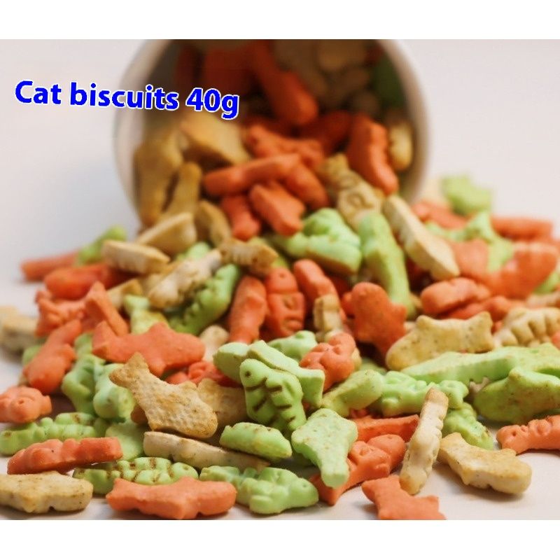 Kaķumētras cepumi, Uzkodas kaķiem, Zobus griežošiem mājdzīvniekiem, Barības vielas kaķēniem, Pieaugušu kaķu atlīdzības cepumi_voghion.com