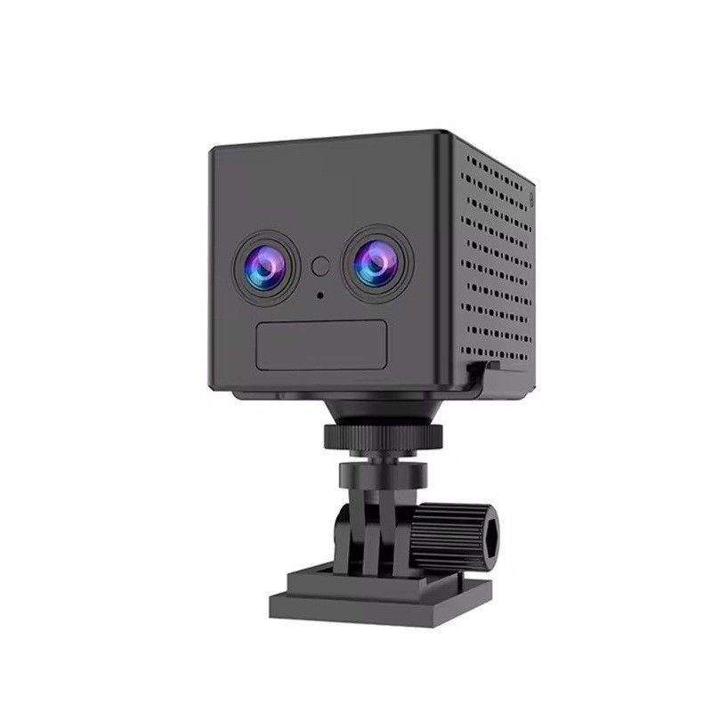 Dual-Lens Zoom Security Camera - Battery Powered Two-Way Audio Low Power Consumption Night Vision Motion Detection Indoor/Outdoor Use​_voghion.com