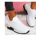 2025 New Socks And Elastic Cloth, Large Size Shoes, Women's Shoes_voghion.com