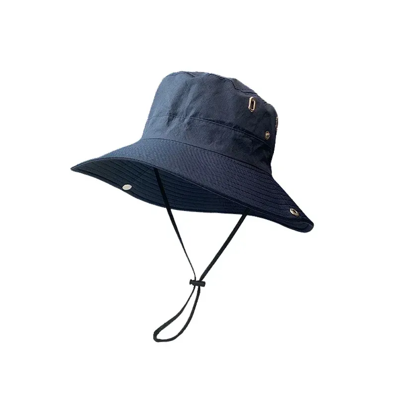 Het försäljning sommar hinkhatt för män fiskarkeps fiske utomhus solskydd stor brätte solskydd ridning vandring solskydd solhatt_voghion.com