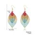 hot selling earrings leaf earrings gold simple double layer hollow leaf earrings retro_voghion.com