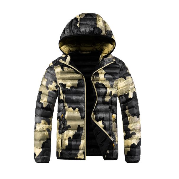 Leichte Militärjacke für Herren – Winter-Tarn-Kapuzenmantel mit abnehmbarer Kapuze und dicker Baumwollpolsterung (M-4XL)_voghion.com