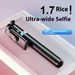 Adjustable Bluetooth Selfie Stick Tripod With Ring Light – Portable Phone Stand For Live Streaming, Vlogging & Perfect Group Shots_voghion.com