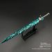 Shen Gongbao Thunder Whip Replica - 22CM/30CM Unsharpened Metal Weapon Model - Zinc Alloy Desktop Decor For Anime Fans & Collectors_voghion.com