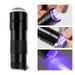 Mini UV Gel Nail Dryer Portatile Torcia Acrilica UV Gel Nail Art Lampada Macchina di Polimerizzazione 12pcs LED Luce Lampade in Resina Strumenti per Manicure_voghion.com
