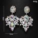Heißer Verkauf Wassertropfen Übertrieben Strass Ohrstecker Mode Vielseitiges Zubehör Für Frauen Ohrringe_voghion.com
