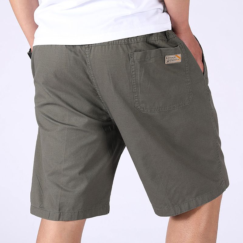 Herrenbekleidung Sommer Neue Shorts Lose Lässige Shorts Aus Reiner Baumwolle_voghion.com