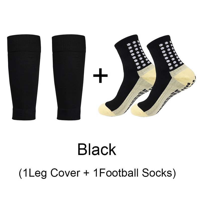 Football Socks, Professional Training, Thickened Towel Bottom, Mid-tube Dispensing, Non-slip, Men's And Women's Sports Socks, Leggings, Calf Socks_voghion.com