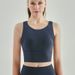 High-strength Yoga Vest For Women, Brushed For A Bare-skin Feel, With Padded Cups And Supportive Design, Fitness Bra With A Beautiful Back,_voghion.com