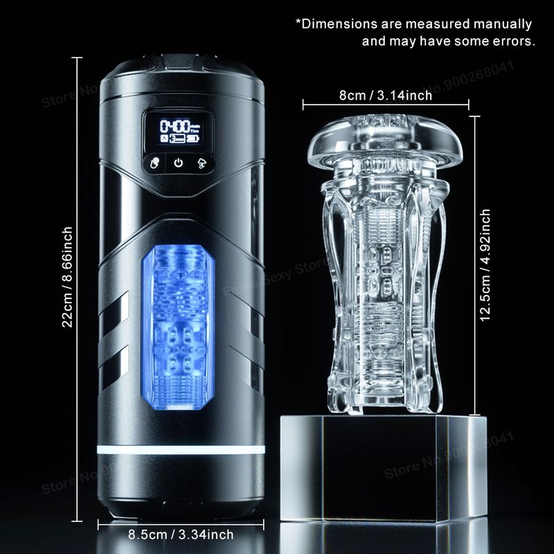 Mand Automatisk Opvarmet Masturbator Cup Sugende Vibration Blowjob Onani Ægte lomme Voksne Sex_voghion.com
