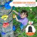 Kit di 6 cinghie per arrampicata sugli alberi, cricchetto per arrampicata sugli alberi all'aperto, contiene 20_voghion.com