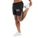 Pantaloncini da palestra Muscle Fit da uomo - Pantaloncini da allenamento da 5" per basket e squat (tessuto elasticizzato ad asciugatura rapida, elastico in vita antiscivolo)_voghion.com